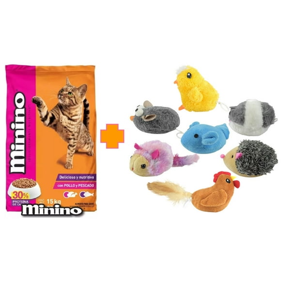Paquete Minino 15 kg + 1 juguete que vibra Fancy Pets