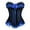 Blue, variant on Fjofpr Clearance Blue Corset Tops for Women Plus Size Corsets For Women Black Bustier Lingerie For Halloween Costume Dress Bustier Top Gothic Shapewear Sexy Underwear