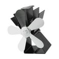 thumbnail image 4 of Thermoelectric Stove Fan For Wood  Kerosene Stoves, Boosts Heat Circulation, 5 Blade, 4 of 6