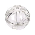 thumbnail image 3 of Interactive Reptile Feeder Ball - Bearded Dragon Enrichment Toy & Slow Feeder for Live Worms, Terrarium Tank Decor for Lizards, Geckos, Chameleons, 3 of 6