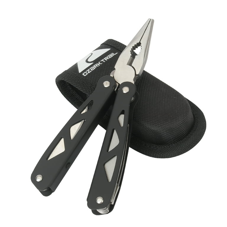 Ozark Trail Trailside 12-in-1 Multitool Black - Walmart.com
