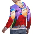 thumbnail image 4 of Lsque inside out 2 Pattern Casual Men's Hoodie,Hooded Sweatshirt with Kangaroo Pocket,Pullover Hoodie-4X-Large, 4 of 8