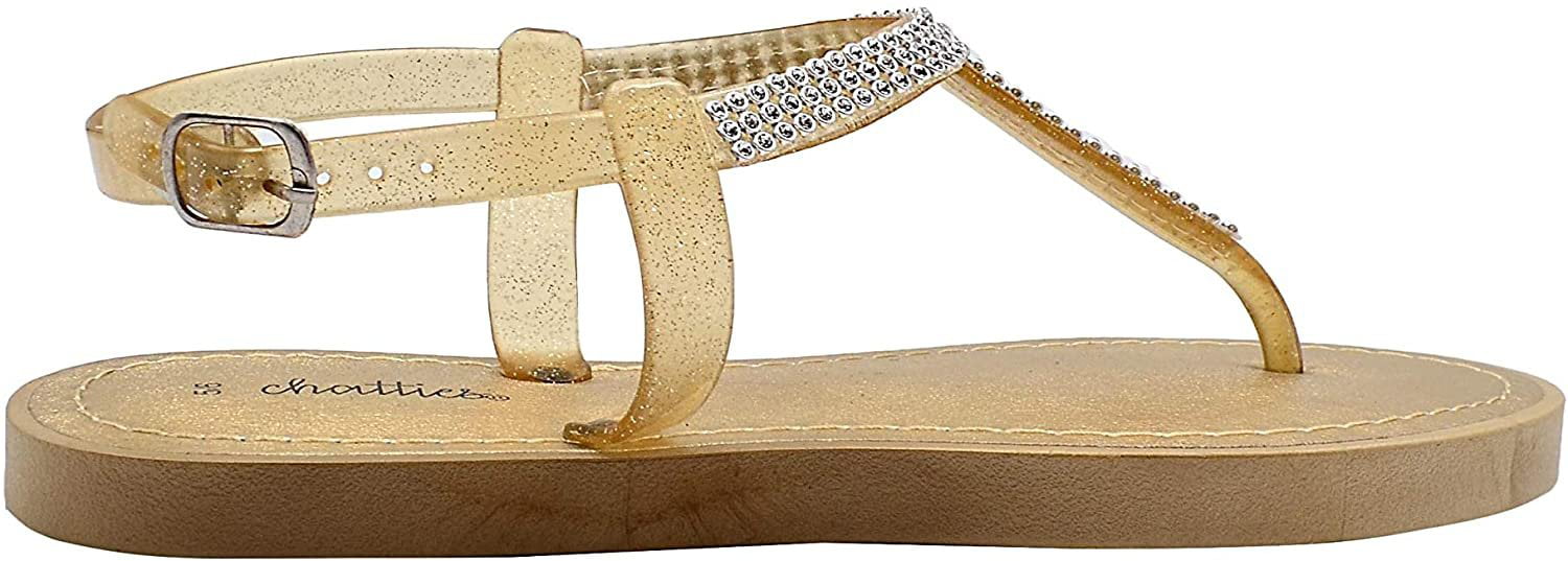 rose gold rhinestone sandals