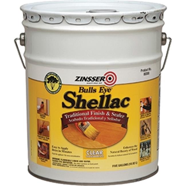 Zinsser Company 300 5 Gallon Cut Bullseye Clear Shellac
