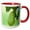 Red/White, variant on 3drose, British Columbia. Okanagan Valley. Pear, Agriculture-cn02 Rti0080 - Rob Tilley, 11oz Two-tone Red Mug