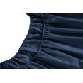 thumbnail image 5 of LANE LINEN Queen Sheet Set 4 Pc Queen Size Sheets Set 450 Thread Count 100% Cotton Sheets Cooling Sheets Queen Size Soft and Breathable Bed Sheets Queen Deep Pocket Queen Sheets - Estate Blue, 5 of 5