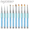 thumbnail image 2 of OGEYEYRO-pinceles profesionales para decoración de uñas, lápiz de pintura de Gel UV, delineador de Arte de uñas tallado, 3D diamantes de imitación, cepillo de belleza, herramientas de manicura, 2 of 5