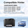 thumbnail image 2 of Cartuchos de tinta DOUBLE D Maxify 1200 compatibles con Canon PGI-1200XL, 2 of 9