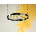 thumbnail image 1 of Support à Casseroles Rond en Acier Martelé avec Grille, 1 of 4