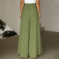 thumbnail image 6 of yillto Womens Flowy Pant Wide Leg Palazzo Lounge Long Pants Summer Boho Casual Beach Vacation Outfits, 6 of 7