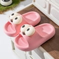 thumbnail image 2 of HCNTES Children Spring Summer Play Sandals Soft Comfortable Non-Slip Slides for Kids Indoor Outdoor Pool Beach Fun(Z01-Pink,13), 2 of 6