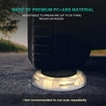 thumbnail image 5 of Solar Powered 4-Pack LED In-Ground Well Lights – Waterproof Warm White Landscape Solar Lights for Garden, Patio, Pool, Walkway, Porch (IP68), 5 of 10