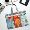 thumbnail image 6 of Pofeuu Refreshing Citrus Splash Print Laptop Bag Carrying - Computer Bag Laptop Case Shoulder Slim Work Travel, 6 of 8