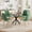 Green1, variant on Katboc Modern Dining Table Set, 31.5in Round Table & 4 Velvet Chairs, Industrial Metal Legs Compact for Small Spaces,LivingRoom, Black