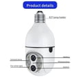 thumbnail image 3 of Cámara de seguridad cámara de seguridad WiFi panorámica de 360 ​​grados visión nocturna 110-240V para tienda Anggrek Otros, 3 of 8