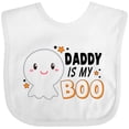 thumbnail image 3 of Inktastic Daddy is My Boo with Cute Ghost Boys or Girls Baby Bib, 3 of 4