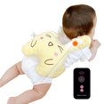thumbnail image 4 of Binwennn Baby Patter For Sleep Cute Rabbit El Ectric Baby Patting Sleeping Toy With Straps & Remote Contro L Cartoon Baby Soothing Doll SleepAid CompanionforNewbornsBaby Girl Boy Standard Pillowcase, 4 of 8