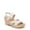 Bone, variant on LifeStride Womens Danita Strappy Wedge Sandal - Medium & Wide Width