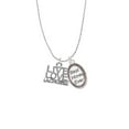 thumbnail image 2 of Delight Jewelry Silvertone Live Love Lacrosse Best Mom Ever Charm Necklace, 2 of 4