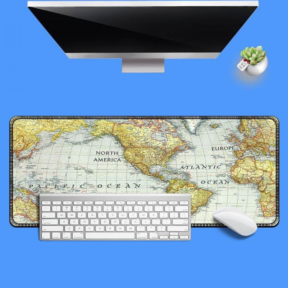 Map Pad Extended Mouse Pad Xxl Large Big Computer Keyboard Mouse Mat