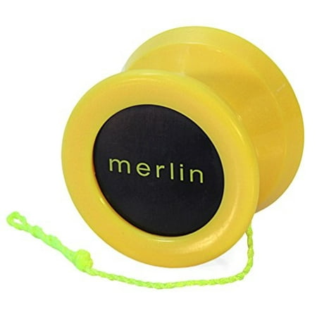 - Yoyo King Yellow Merlin Professional Ball Bearing Axle Yoyo for Pro Tricks