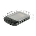 thumbnail image 2 of OUNONA 1Pcs Plastic Step Counter For Walking In Black For Outdoor Hiking And Running, 2 of 8