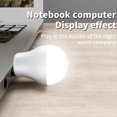 thumbnail image 4 of Cateissary Luz USB lectura LED atmósfera noche bombilla dormitorio portátil viaje portátil Interior fiesta iluminación banco de energía Teléfono y Comunicación Luz blanca, 4 of 6