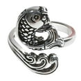 thumbnail image 1 of 3PCS Knitting Loop Crochet Loop Knitting Craft Tool Shape Finger Decoration - Koi Fishes, 1 of 5