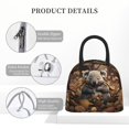 thumbnail image 4 of Haiem Cute Fallen Leaf Koala Printed Lunch Bag Women, Lunch Box Lunch Bag for Women, Small Leakproof Cute Lunch Tote Large Capacity Reusable Insulated Cooler Lunch Container, 4 of 6