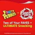 thumbnail image 6 of Snack Pack Post Fruity PEBBLES Flavored Pudding Cups 3.25 oz 6 Count, 6 of 9