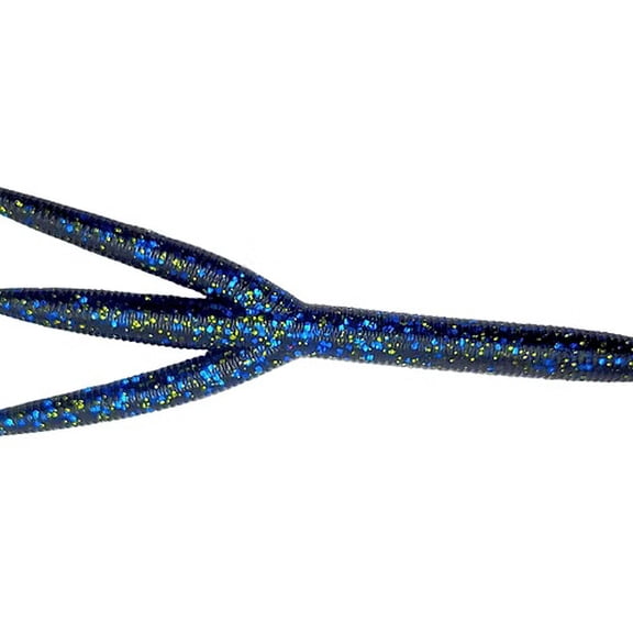 Japanese Blue Gill Triple Threat 5" Fishing Lure 6-Pack | Vibrating Senko Style Soft Plastic Bait with Dual Kicking Legs | Bass, Trout & Walleye Lure | Wacky Rig, Ned Rig & Belly Hook Compatible