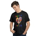 thumbnail image 3 of Peace Love Pride English Springer Spaniel with Rainbow Sunglasses LGBT LGBTQ+ Shirt T-shirt Unisex Merch Springers Dog Lover Gifts - 01004, 3 of 6