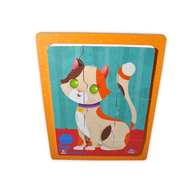 Rompecabezas El Gato C/M Ch. 21.5 X 17 Cm Educatodo HN-0482