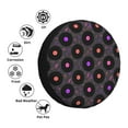thumbnail image 4 of Vsdgher Vinyl Records Musical Notes for Spare Tire Cover, Tire Wheel Protector Wheel Cover Fit for Truck,Trailer,RV,SUV,Camper and Most Vehicle-17 inch, 4 of 6
