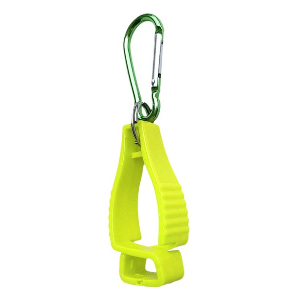 Anti Lost Plástico Guante De Trabajo Clip Holder Suspensión Guard Grabber Accesorio Fuerte Y Ligero Color Naranja / Verde / Amarillo / Rojo / Azul / Negro Baoblaze Protector de clip de guante