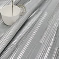 thumbnail image 6 of ZXNYH Soft Velvet Foil Print Curtains 95 Inches Long Silver and Gold Chevron Curtains Luxury Window Treatment Silver 2 Panels 54 * 95 Inches, 6 of 8