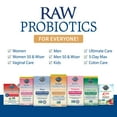 thumbnail image 7 of Garden of Life Raw Probiotics for Men Over 50 - Men 50 & Wiser Probiotic with Acidophilus and Bifidobacteria Probiotic-Created Vitamins, Enzymes, and Prebiotics, Gluten Free - 90 Vegetarian Capsules, 7 of 7