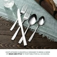 thumbnail image 5 of Godinger Silverware Set, Flatware Sets, Mirrored Stainless Steel Cutlery Set, Spoons Forks Knives, 20 Piece Set, Service for 4, 5 of 6