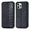 thumbnail image 3 of Case for iPhone 11 Pro Max Flip Cover Wallet Flip Cover Magnetic Protective - Black, 3 of 5