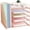 Rose Gold, variant on INTIGE 5-Tier Desk Organizer with File Holder, Paper Organizer with Letter Tray