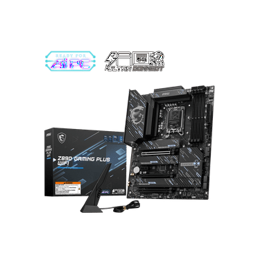 MSI Z890 GAMING PLUS WIFI Gaming Desktop Motherboard, Intel Z890 Chipset, Socket LGA-1851, ATX