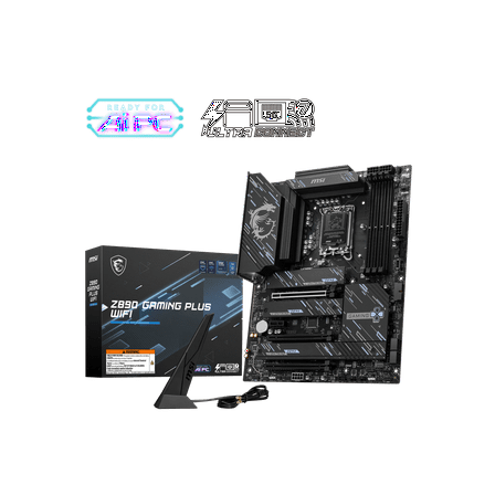 MSI Z890 GAMING PLUS WIFI LGA 1851 Intel Z890 SATA 6Gb/s ATX Motherboard