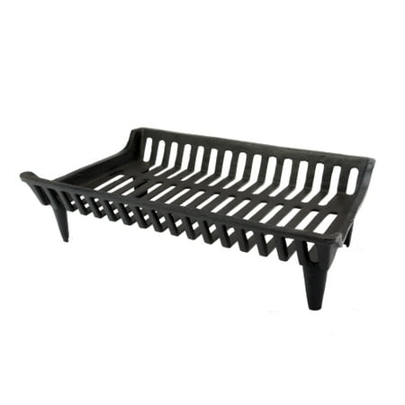27" Cast Iron Fireplace Grate with 4" Legs Walmart
