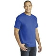 thumbnail image 2 of Gildan Ultra Cotton Pocket T-Shirt for Unisex GR23 Undershirts Lightweight Longer Length Crewneck Tee Royal, 2XL, 2 of 5