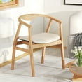 thumbnail image 2 of Gymax Leisure Bamboo Armchair Modern Accent Chair w/ Curved Back & Bamboo Structure, 2 of 9