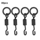 thumbnail image 2 of 60 uds. Conector giratorio Universal, gancho único, accesorios de aparejos de pesca de carpa de cambio rápido YUNYI BRAND Deportes, 2 of 8