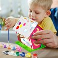 thumbnail image 3 of Manualidades para niños de 4 a 8 años – Juego de casa para pájaros de bricolaje – Construye y pinta casa de pájaros (pinturas y pinceles incluidos) Arte de madera para niñas y niños pequeños de 3 a 5 años de 8 a 12 años Ormromra 220226-2, 3 of 8