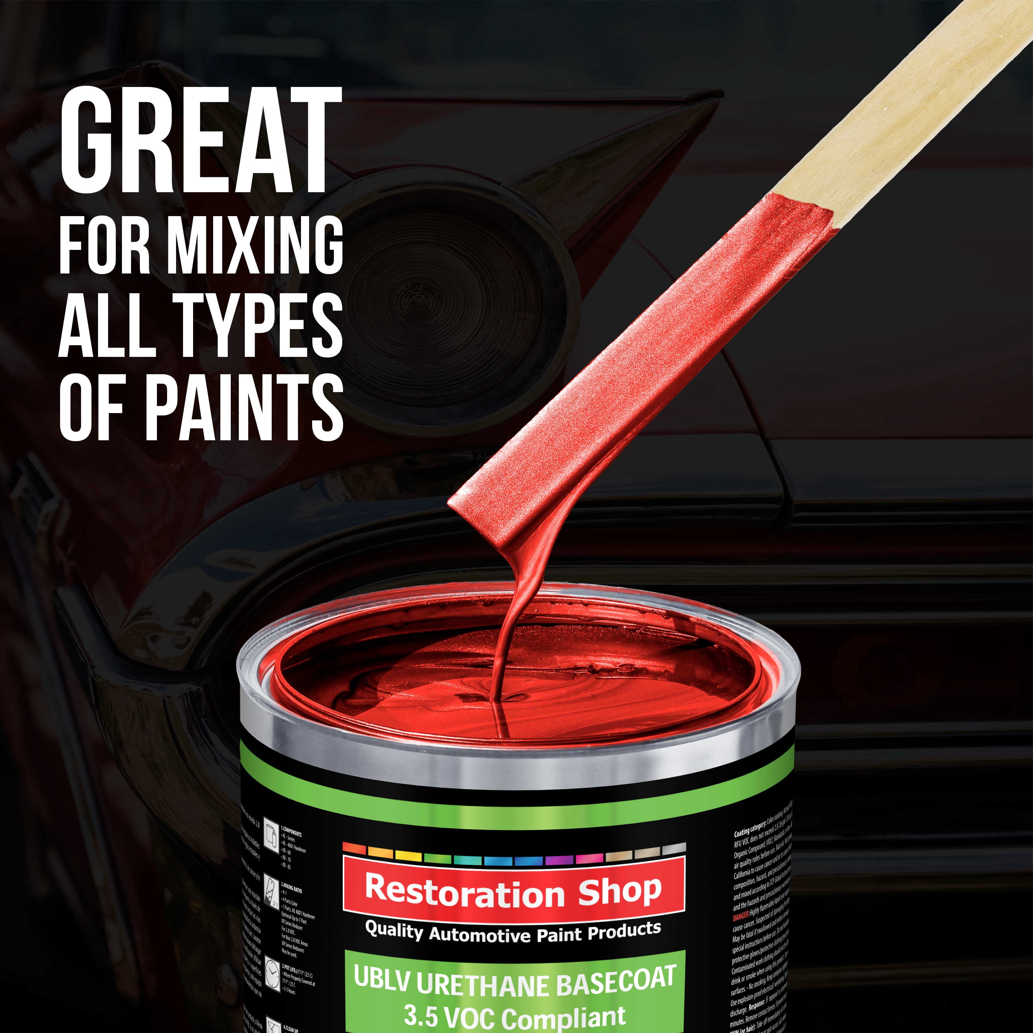 Custom Shop Craft and Paint Sticks - (Pack of 500 Sticks) 12" Inch Premium Grade Wood Stirrers/Paddles - Use for Wood Crafts -to Mix Epoxy Resin or Paint