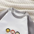 thumbnail image 5 of Gerichy Toddler Baby Girls Boys Long Sleeve Raglan Shirt Tee Cotton T-Shirt Kids Casual Base Layer Tops 6M-8T, 5 of 5