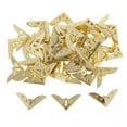 thumbnail image 4 of 50 piezas de álbumes de recortes de estilo retro con bordes finos, carpetas de menús y esquinas., 4 of 9